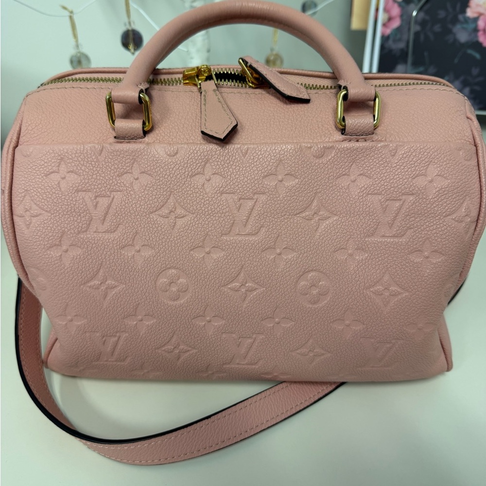 Louis Vuitton Rose Speedy 25 - Picture 2 of 11